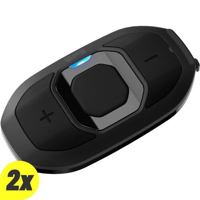 SF2 Bluetooth HD Kommunikationssystem Doppelpack