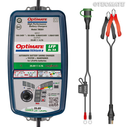 OptiMate Lithium 8s 5A Batterieladegerät