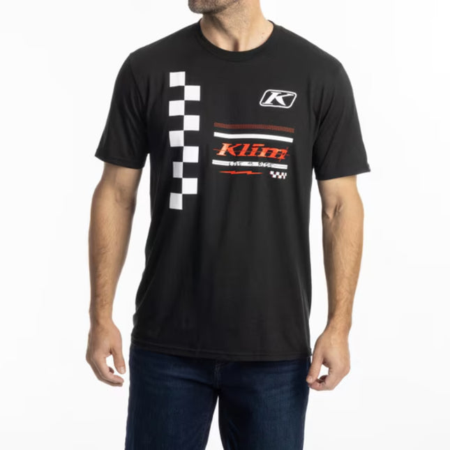 Checkered Flag Tri-Blend T-Shirt