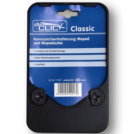 Easy Click Kennzeichenhalter Moped