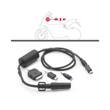 Power Connection Kit mit Standard Steckern 12V über S110