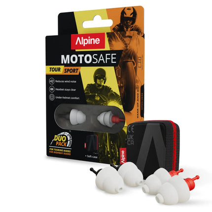 MotoSafe DUO Tour + Sport Gehörschutz
