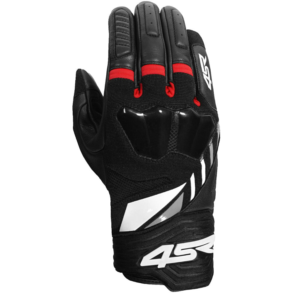 4SR Stunt Handschuhe Schwarz/Rot – Moto-Store