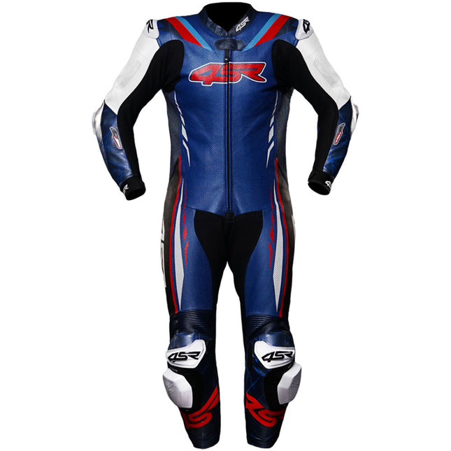 Racing Blue AR Leder 1-Teiler