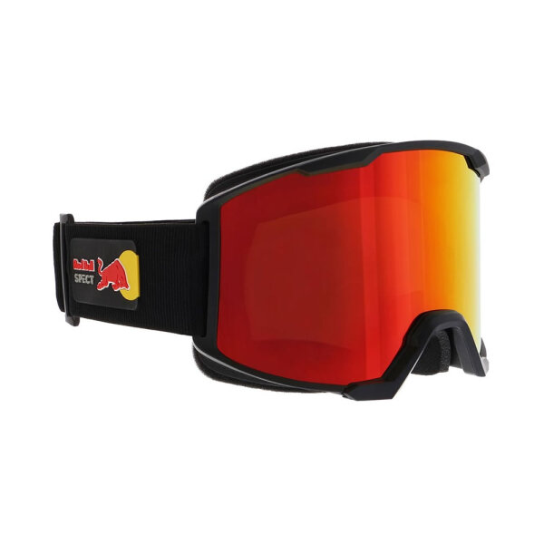 Red Bull Spect Solo-002S Skibrille Schwarz/Rot