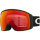 Oakley Flight Tracker L Skibrille Schwarz/Rot