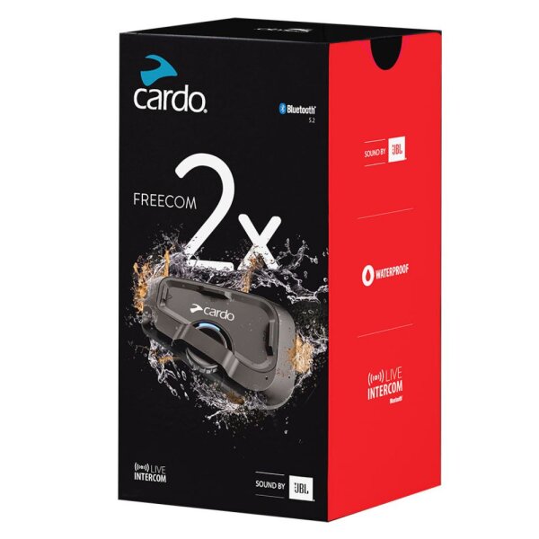 Cardo Freecom 2x Kommunikationssystem Einzelpack